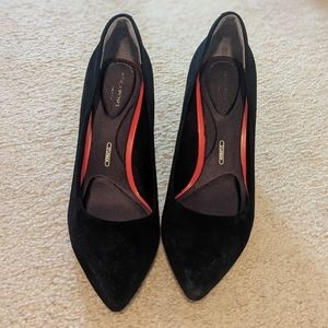 Black Rockport Total Motion Heels (size 7.5W)
